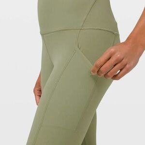 lululemon Align™ High-Rise Pant with Pockets 25" / Sage color / Sz 6